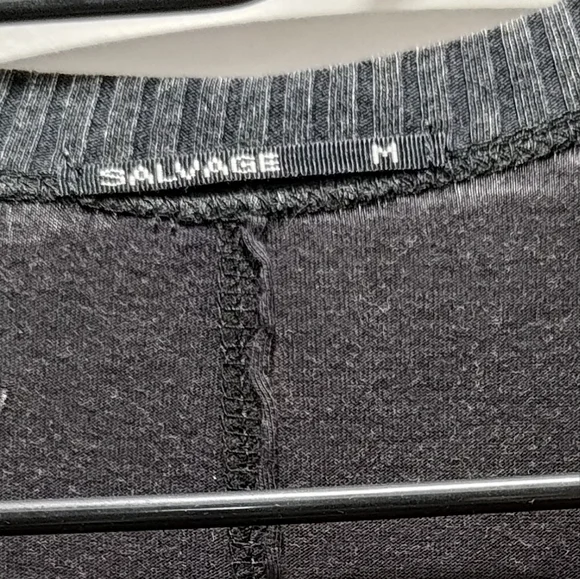 Salvage Gray Graphic Asymmetrical Tank Top - Picture 2 of 3